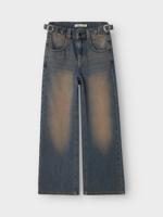 Name it winter jeans broek meisjes - donker blauw - NkfBella - skater fit