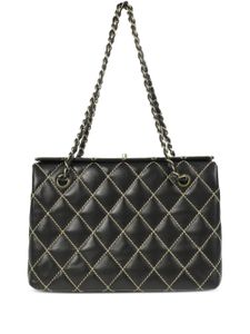 CHANEL Pre-Owned sac porté épaule Wild Stitch (2000) - Noir