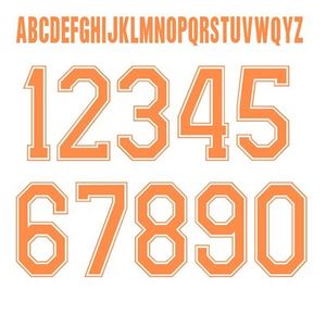 Holland WK 1974 Style Letters & Nummers (Uitshirt)