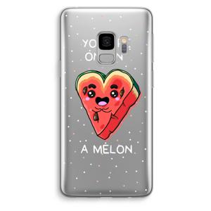 One In A Melon: Samsung Galaxy S9 Transparant Hoesje