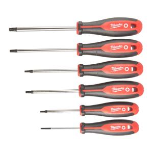 Milwaukee Tri-lobe Torx Schroevendraaier set 6- delig - 4932471809