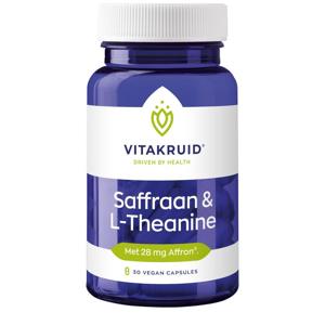 Vitakruid Saffraan 28 mg (Affron) & L-Theanine