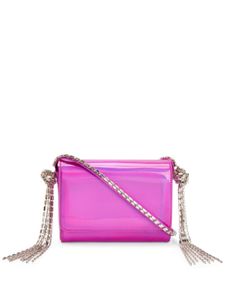 Alexandre Vauthier pochette Geraldine à ornements en cristal - Rose