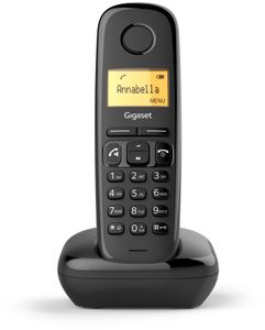 Gigaset A270 Analoge-/DECT-telefoon Nummerherkenning Zwart