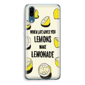 Lemonade: Huawei P20 Transparant Hoesje