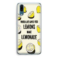 Lemonade: Huawei P20 Transparant Hoesje