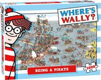 Plenty Gifts Puzzel where's wally being a pirate 1000 stukjes Plenty Gifts Puzzel where's wally being a pirate 1000 stukjes