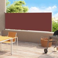 VidaXL Tuinscherm uittrekbaar 200x500 cm bruin
