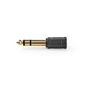 Nedis Stereo-Audioadapter | 6,35 mm Male | 3,5 mm Female | 10 Stuks | 1 stuks - CAGP23930BKG CAGP23930BKG