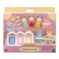Sylvanian Families 5532 Drieling Chocoladekonijn Verzorgingsset Sylvanian Families 5532 Drieling Chocoladekonijn Verzorgingsset