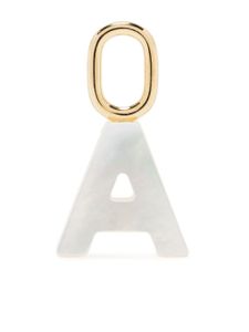 Maria Black pendentif Lucid Letter A - Blanc