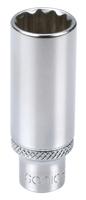 Dop 1/4", 12-kant lang 13mm 2185013 Dop 1/4", 12-kant lang 13mm 2185013