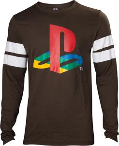 Playstation - Logo Striped Army Men's Longsleeve