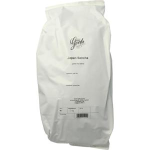 Geels japanse sencha thee