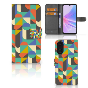 OPPO A78 5G | A58 5G Telefoon Hoesje Funky Retro