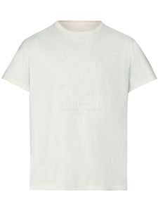 Maison Margiela t-shirt à logo Numeric brodé - Blanc