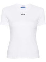 Off-White t-shirt en coton Off Stamp à design stretch - Blanc - thumbnail