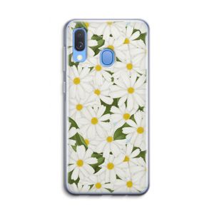 Summer Daisies: Samsung Galaxy A40 Transparant Hoesje