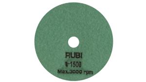 Rubi Diamantblad | 100 mm | Droog Polijsten | Korrelgrootte 1500 - 62975