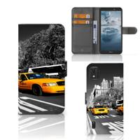 Nokia C2 2nd Edition | Flip Cover | New York Taxi