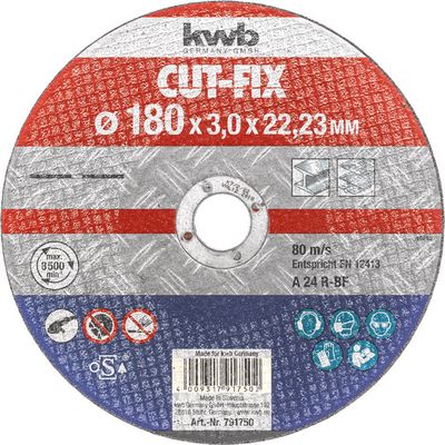 Cut-Fix Doorslijpschijf, Metaalbewerking 115mm Slijpschijf