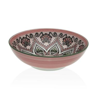 Saladekom Versa Roze Keramisch Porselein 22,5 x 9 x 22,5 cm