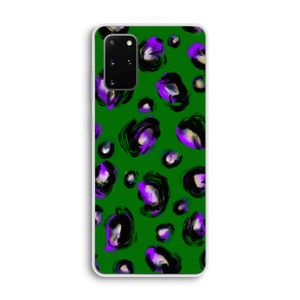 Green Cheetah: Samsung Galaxy S20 Plus Transparant Hoesje