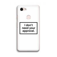 Don't need approval: Google Pixel 3 Transparant Hoesje