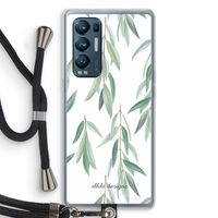 Branch up your life: Oppo Find X3 Neo Transparant Hoesje met koord