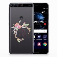 Huawei P10 Telefoonhoesje met Naam Boho Text - thumbnail