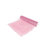 Rol Tafelloper Glitter Oud Roze (5m)