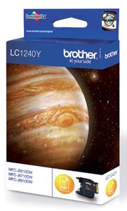 Brother inktcartridge, 600 pagina&apos;s, OEM LC-1240Y, geel