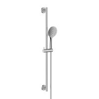 Glijstang set Wiesbaden UniMatch | 75 cm | Incl.Handdouche en Doucheslang | Messing | Rond | Chroom