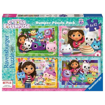 Ravensburger Puzzel Gabby's Dollhouse 4 X 42 Stukjes