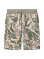 guess kids short en coton à imprimé camouflage - Gris - thumbnail