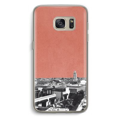 Marrakech Skyline : Samsung Galaxy S7 Transparant Hoesje
