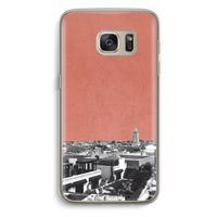 Marrakech Skyline : Samsung Galaxy S7 Transparant Hoesje