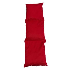 Kersenpitkussen Langwerpig Rugmodel 16x50cm 1200 Gram Rood