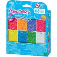 Navulling met neonkleurige kralen - AQUABEADS - 800 kralen - Geschikt voor kinderen vanaf 4 jaar