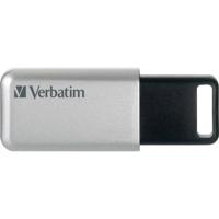 Verbatim Secure Pro USB-stick 32 GB Zilver-zwart 98665 USB-A 3.2 Gen 1