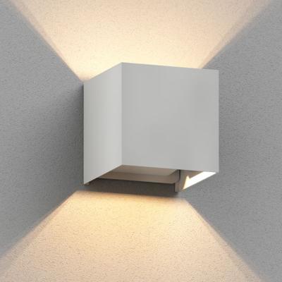 Buitenlamp kubus &apos;Lia&apos; G9 vierkant metaal 10cm