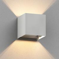 Buitenlamp kubus &apos;Lia&apos; G9 vierkant metaal 10cm