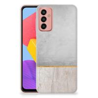 Samsung Galaxy M13 | M23 | Bumper Hoesje | Wood Concrete