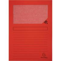 Exacompta L-map Forever, voor ft A4, pak van 25 stuks, rood