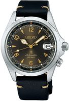 Horlogeband Seiko SPB209J1.6R35-00E0 Leder Zwart 20mm - thumbnail