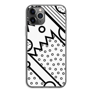 Pop Art #4: iPhone 11 Pro Transparant Hoesje