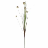 Mica Decorations - Rietgras kunstplant losse steel - groen - 84cm - Kunsttakken - thumbnail