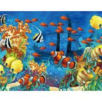 Dieren magneet 3D onderwaterwereld - thumbnail