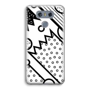 Pop Art #4: LG G6 Transparant Hoesje