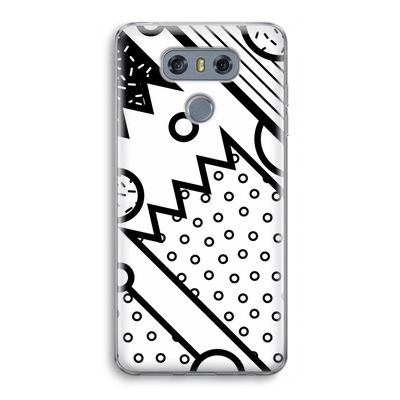 Pop Art #4: LG G6 Transparant Hoesje